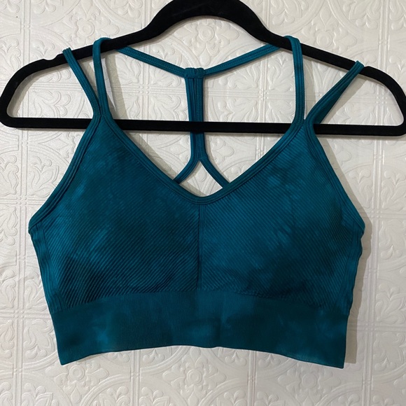 90 Degree By Reflex Other - 90 Degrees by Reflect | Padded Seamless sports bra| Teal | Size Large